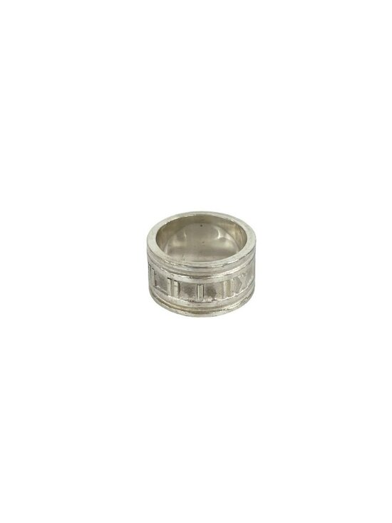 Tiffany & Co Atlas Ring Sz 9 Circa 1995 Vintage Sterling  Tiffany & Co Atlas 925 Sterling Silver Ring 0408